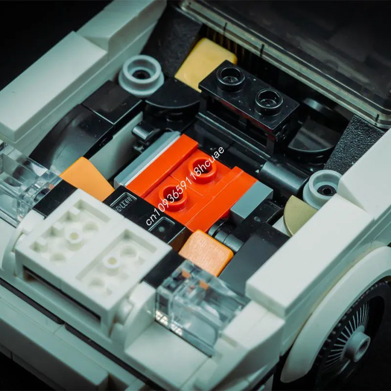 391 ELEMENTÓW MOC miasto Champion Fords Sierra RS Cosworth Model Sportowego Samochodu Klocki Konstrukcyjne Kreatywne Zabawki Prezent dla Dzieci DIY