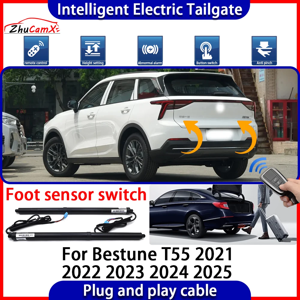 Car Automatic Lifting kit Opening Trunk Intelligent Electric Tail Gate Lift Tailgate for Bestune T55 2021 2022 2023 2024 2025