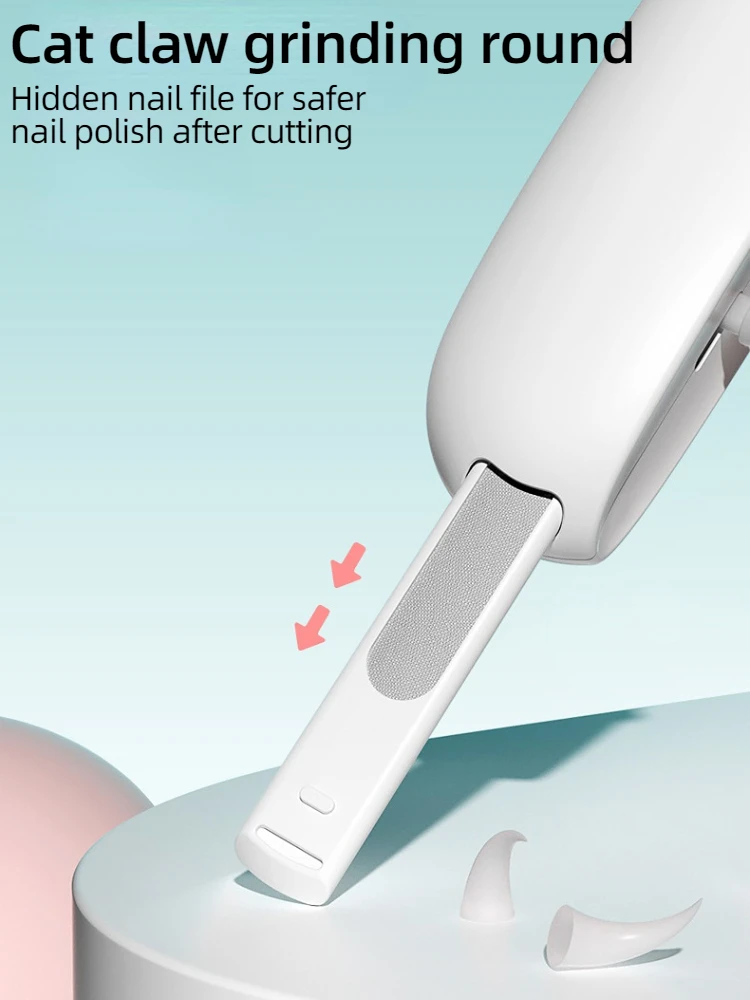 Nagelknipser für Katzen und Hunde, professioneller Nagelknipser für Haustiere mit verstellbarem Loch, Haustierklauen-Trimmer, Pflege- und Pflegewerkzeug für Welpen und Kätzchen – Detail 5