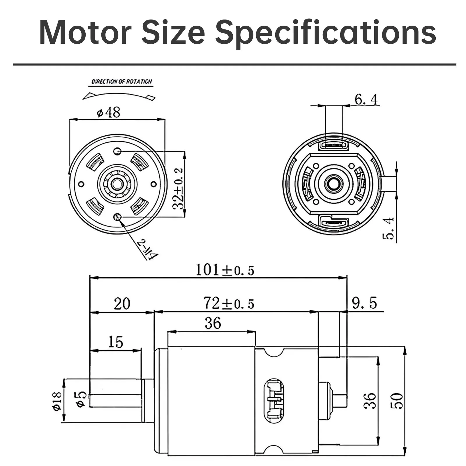

12V 895 DC Motor 3000-12000RPM High Torque Micro Motor Built-in Cooling Fan for DIY Tools/Project / Power Upgrade with Bracket