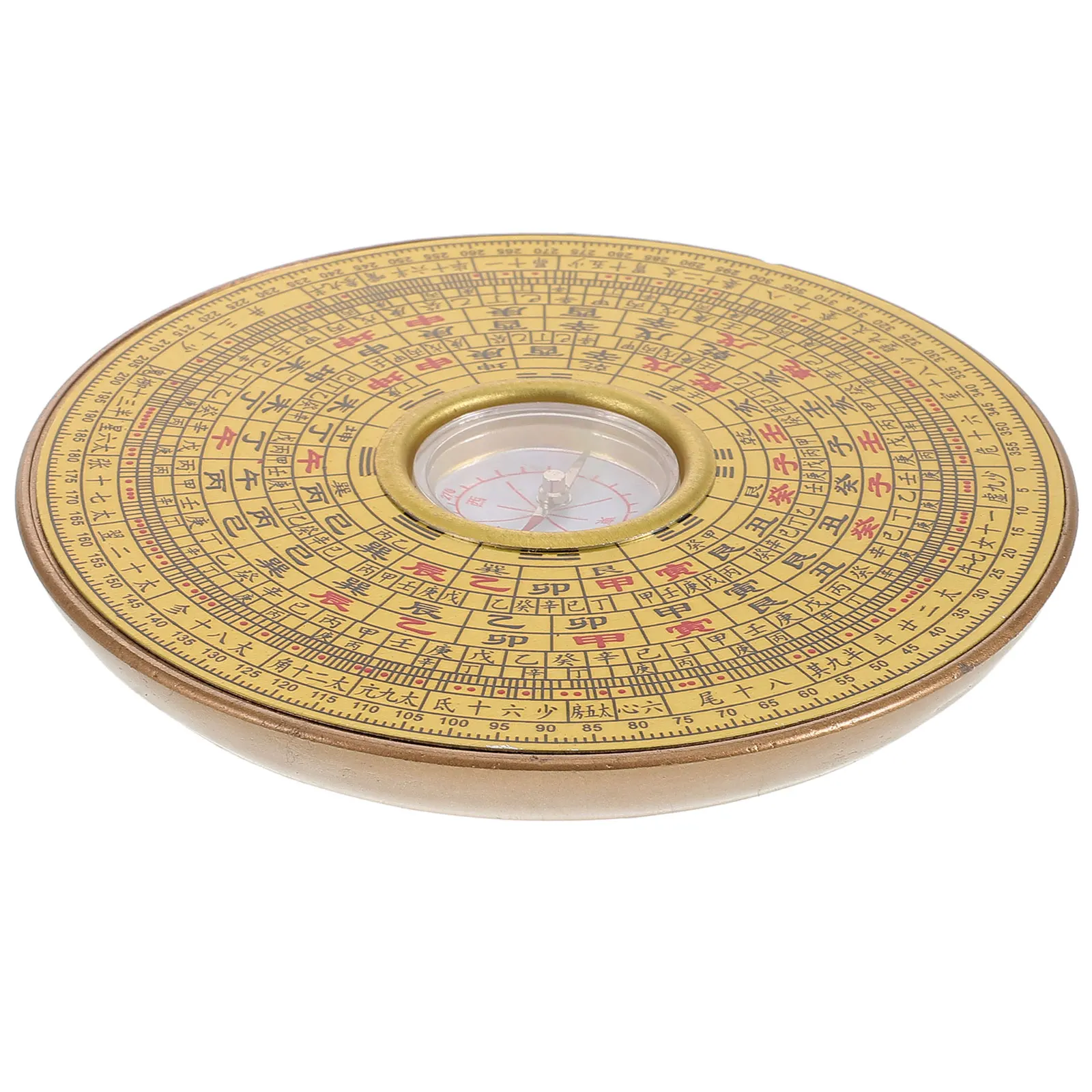 

Copper Alloy Compass Feng Shui Tool Waterproof Vintage Car Ornament Portable Copper Compass Camping Survival Gift