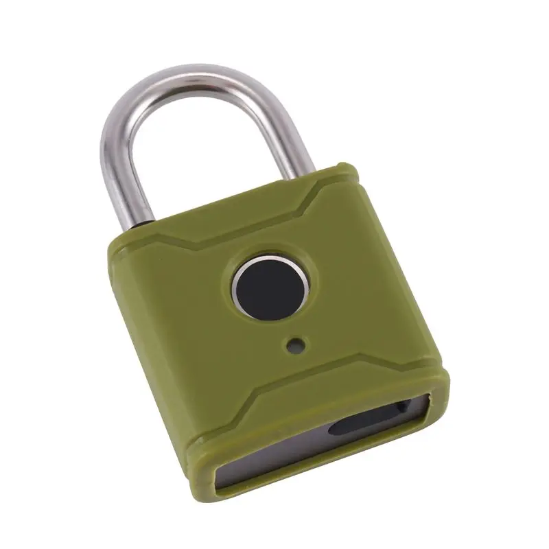 Bluetooth Convenient Portable Smart Padlock Fingerprint Lock Keyless With Ttlock App-New