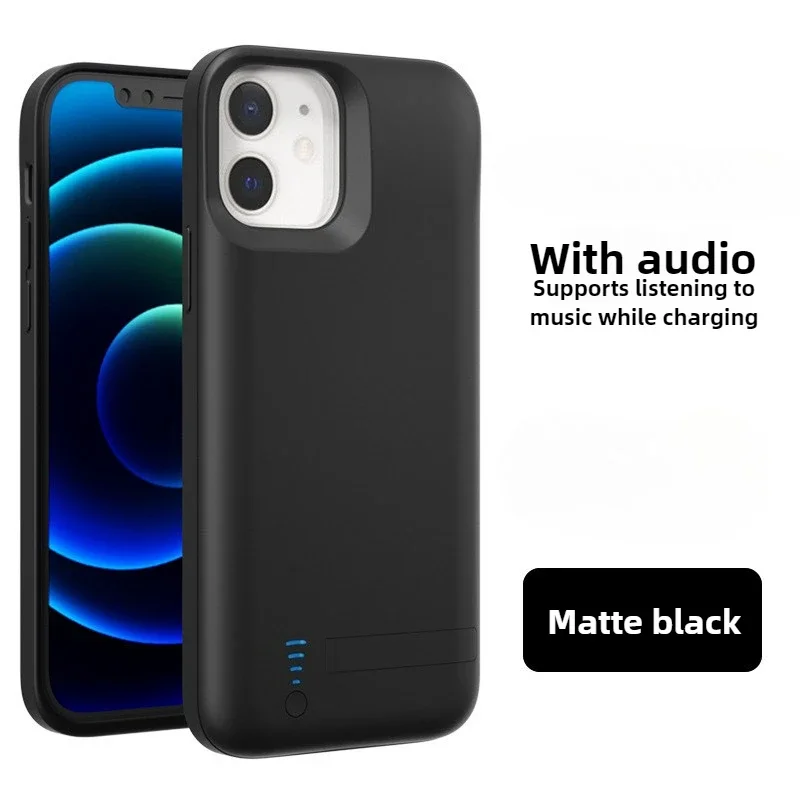 10000mAh for Apple 14 Back Clip Power Bank 12promax Wireless Integrated Battery 13mini Ultra-thin Phone Case Power Supply