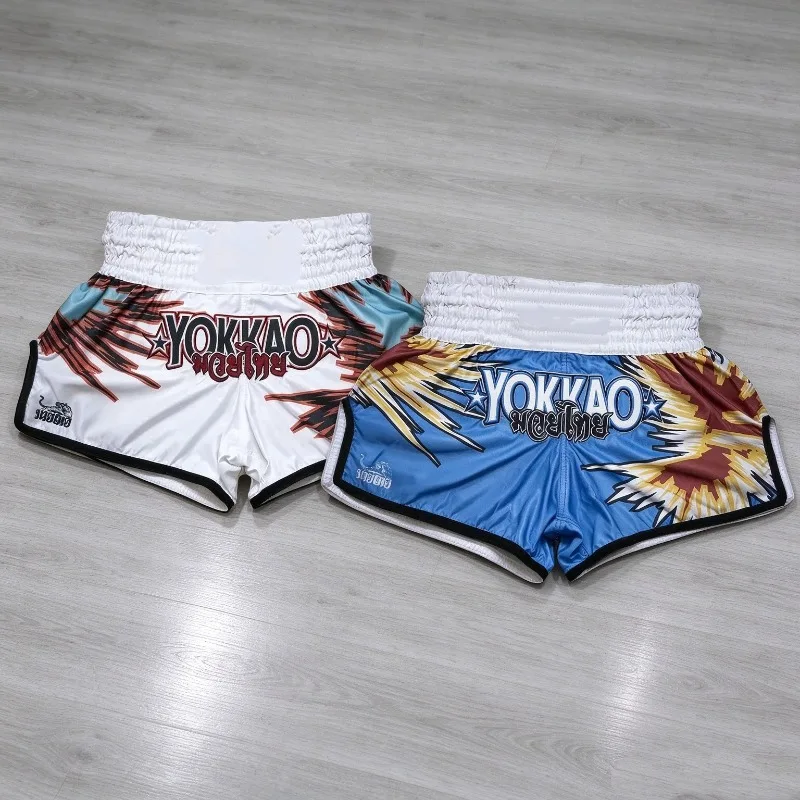Men Kid New Boxing Shorts, Fighting Sanda Training, Quick Drying Sports Shorts, Muay Thai Shorts