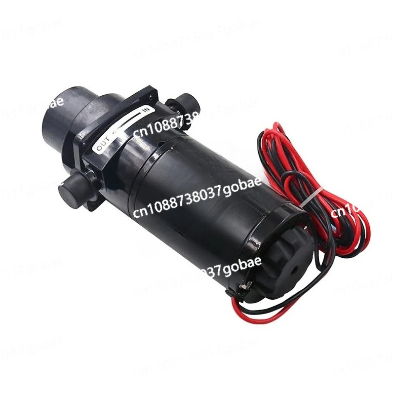 12V Horizontal Toilet  Mashing Sewage  Flushing Pump Equipped with Electric  Flushing Pump Flexible Impeller Open Flow 18.9LPM