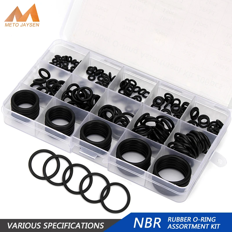 

150PCS PCP Paintball Airsoft NBR Rubber Gasket Replacements Sealing O-rings Kit OD 6-30mm Millimeters CS 1.5mm 1.9mm 2.4mm 3.1mm