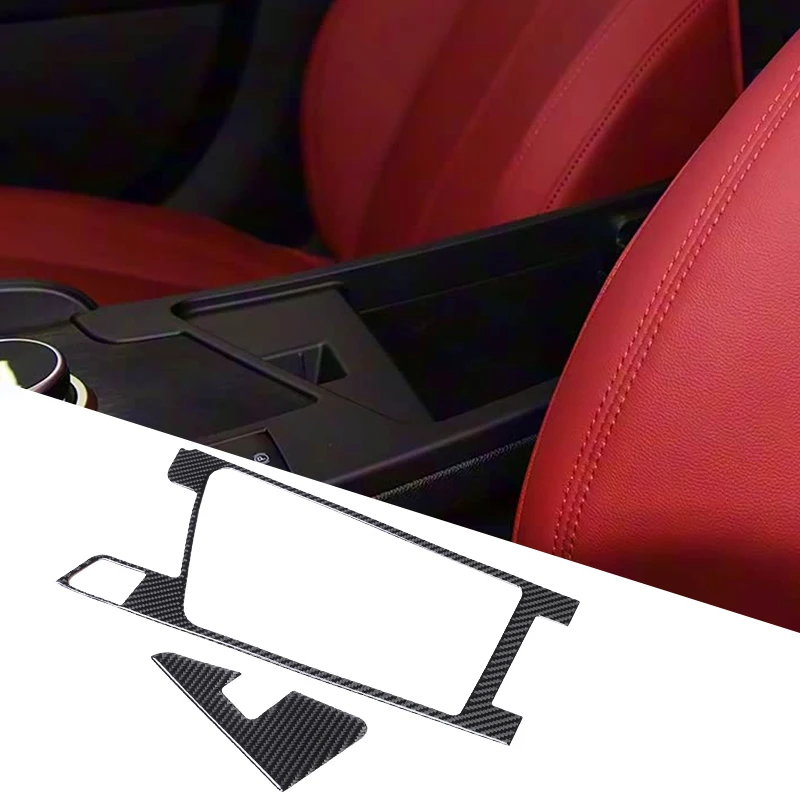 

Armrest Box Frame Trim Sticker Armrest Box Cover Pad Decoration Car Accessories For Alfa Romeo Giulia 952 2017 2018 2019 LHD