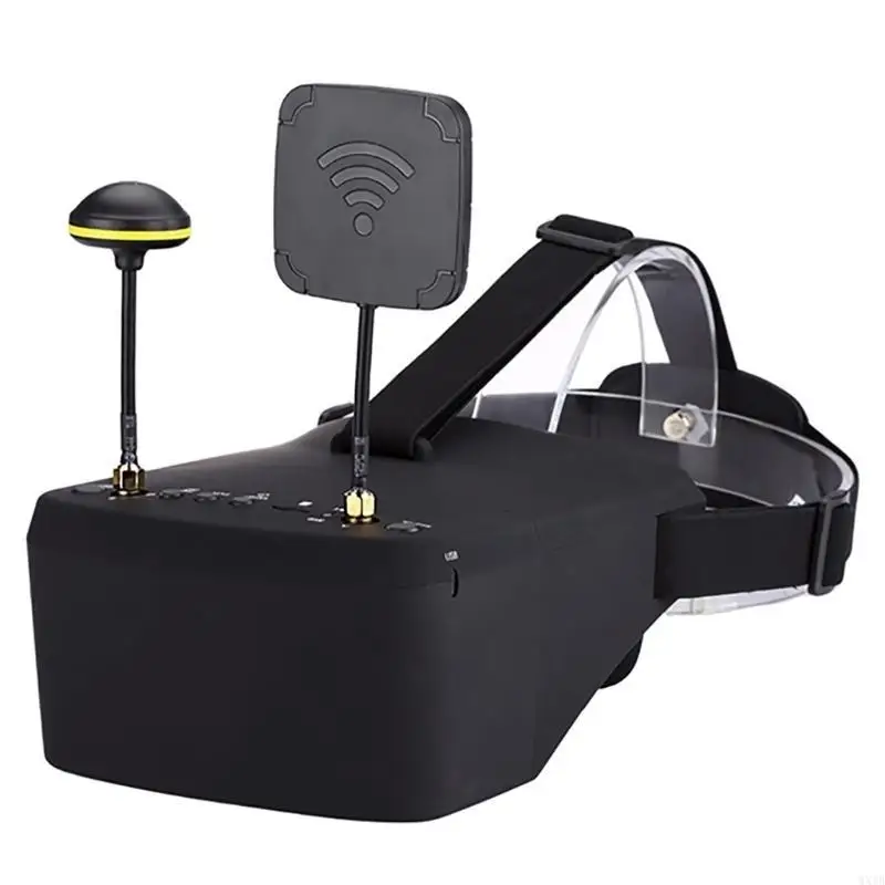 LS800D 5In Display 5.8G 40CH FPV Virtual Reality Goggles 800x480 Adjustable 