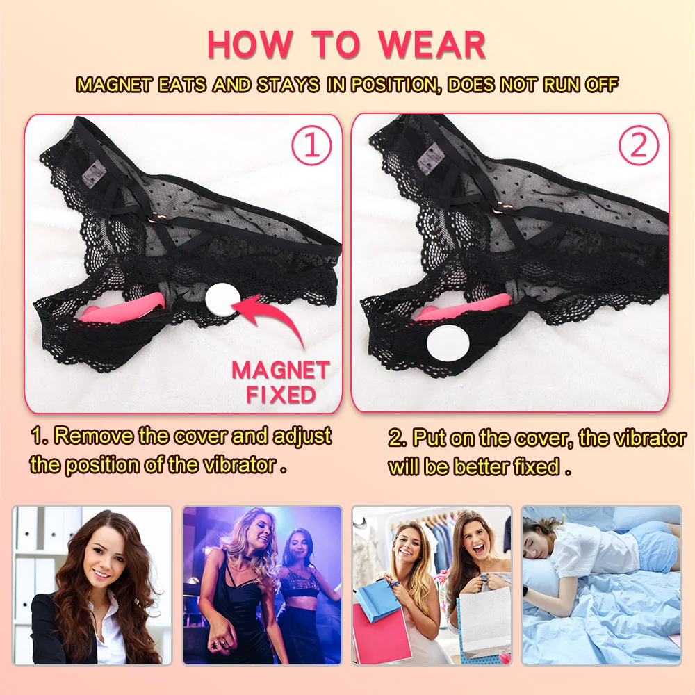 Wearable Mini Vibrator For Women Wireless Remote Control Clitoris Sucker Small Vibro On Panties With Clit Stimulator Sex Toys