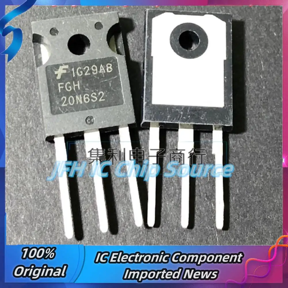 5PCS-10PCS FGH20N6S2  IGBT TO-247 600V 28A  Best Quality Stock