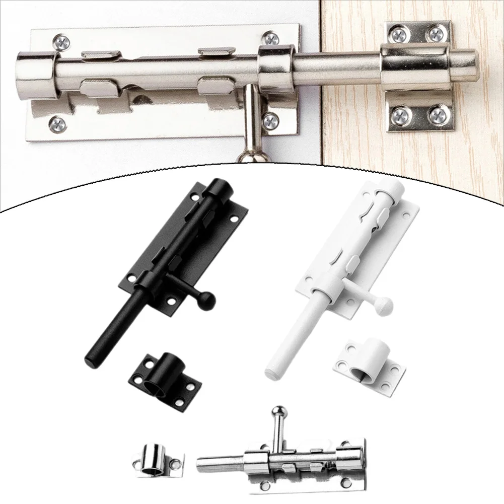 

Keyhole Design 304 Stainless Steel Bolt Lockable Design 5 Inch Stainless Steel Bolt Not Easy To Break For Locking