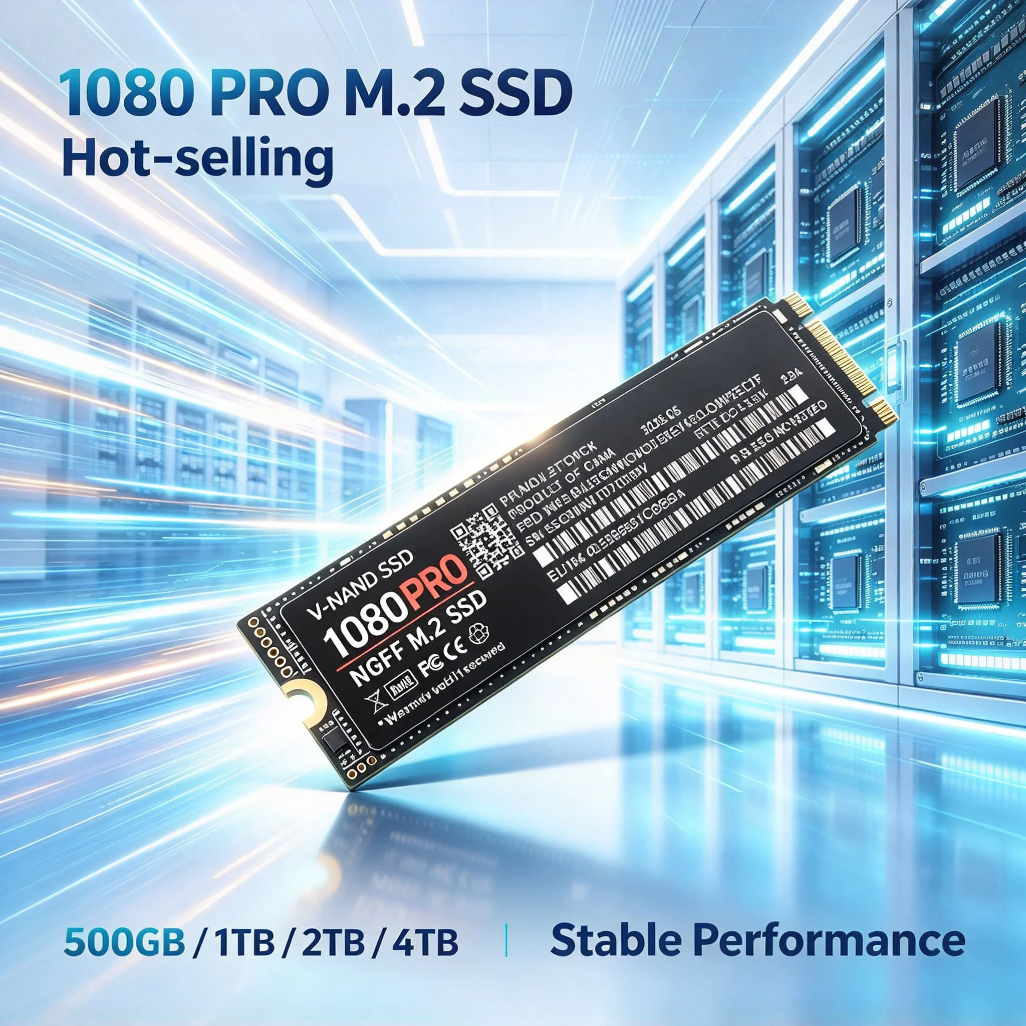 Fast Internal Hard Disk 1080PRO NGFF SSD M2 SATA3 Inside Solid State Drive 4TB 2TB 500GB 1TB Laptop Desktop Computer PC
