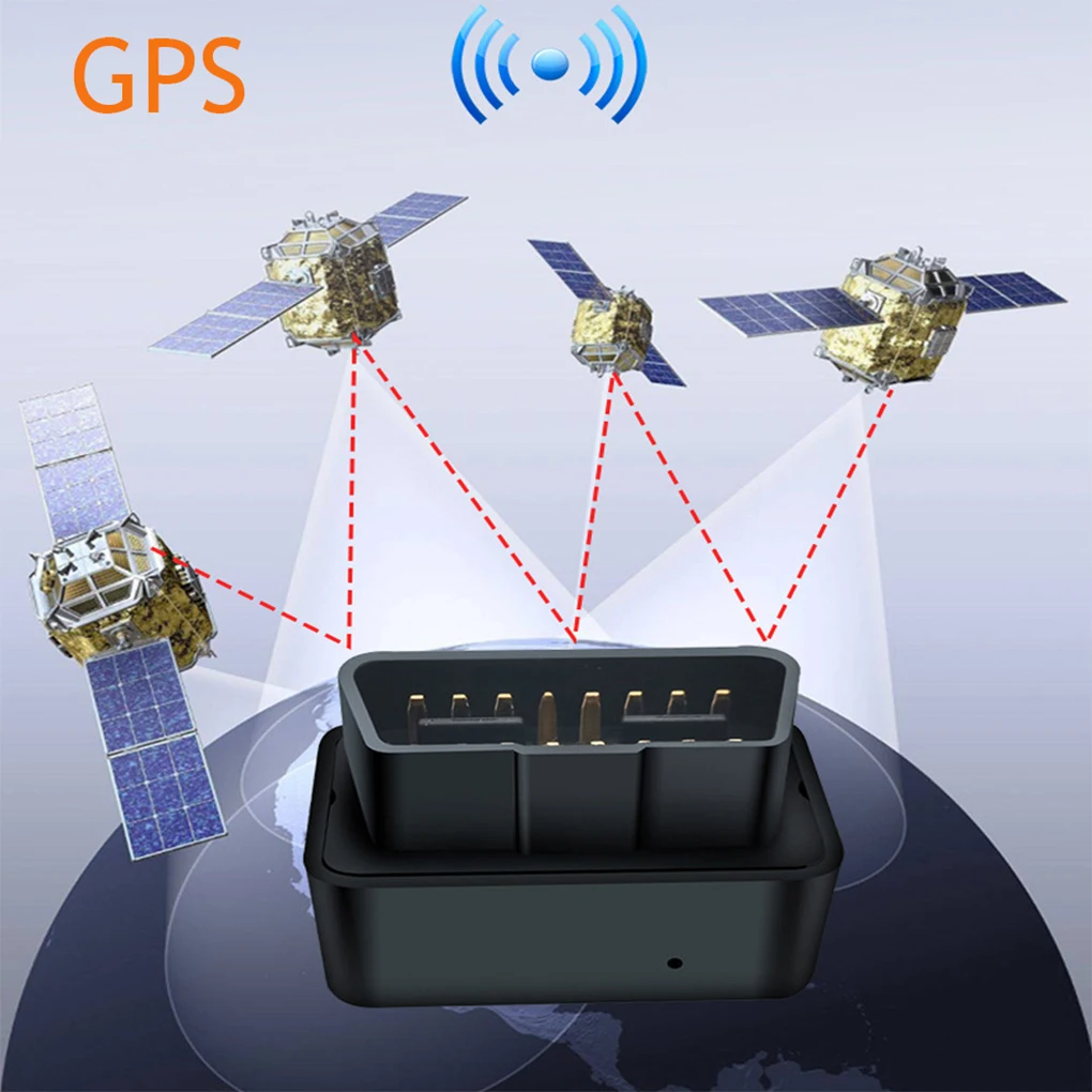 ABS OBDII Fahrzeug GPS Positionierung Tracker GPS Tracker Monitor mit integriertem 4G Kartensteckplatz Echtzeit Fahrzeug Tracker Gerät