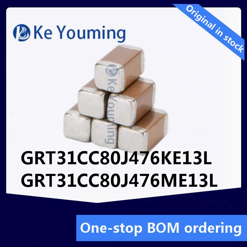 

3216 1206 476K 47UF X6S 6.3V 10% 20%GRT31CC80J476KE13L GRT31CC80J476ME13LOne-stop BOM matching for multilayer ceramic capacitors