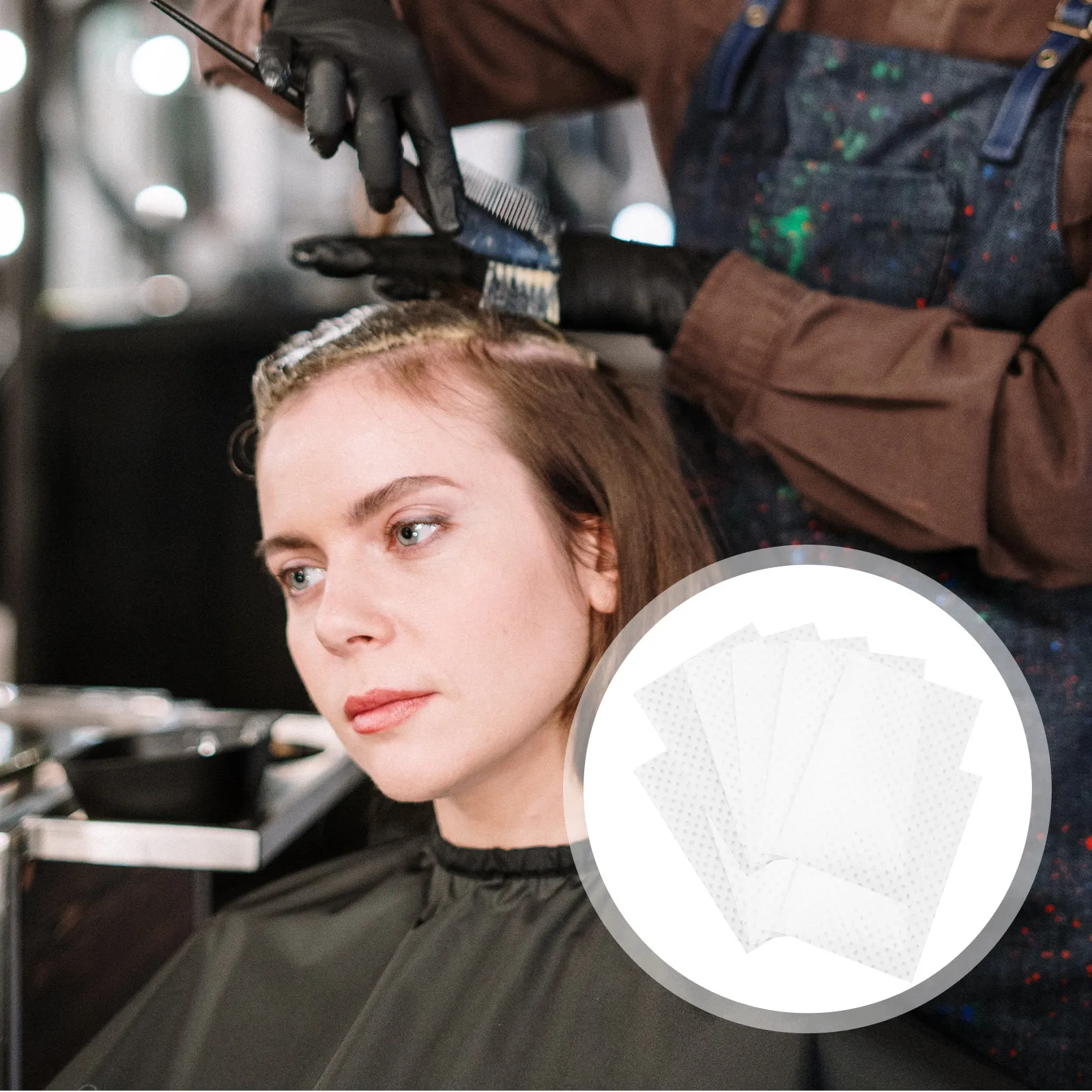 

1000Pcs Professional Salon Perm Paper Superior Breathable Hair Perm Rod Paper for Curling Styling Home Salon Use