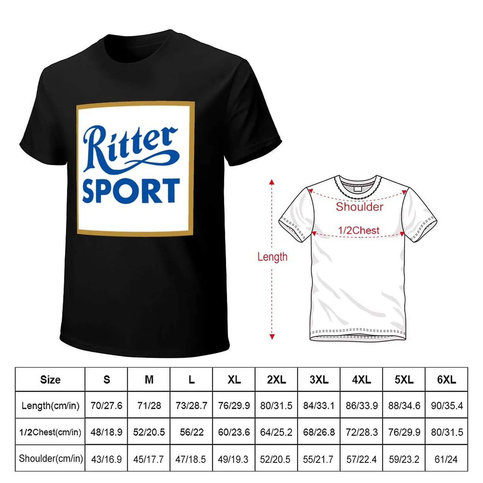 Ritter Sports T-Shirt Lightweight Print T-Shirt