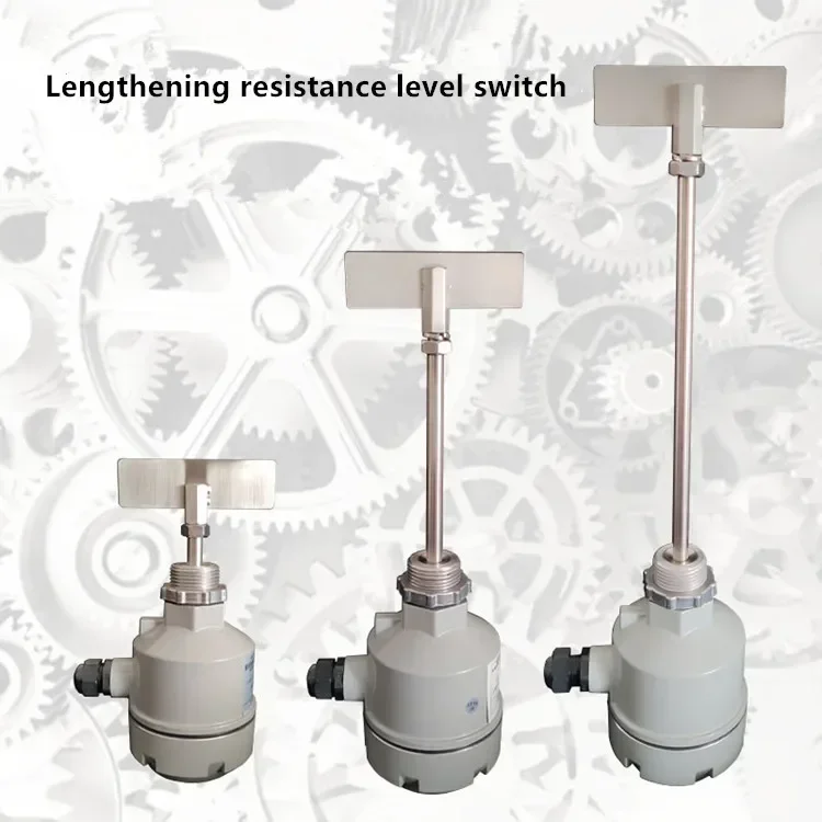

Rotary material level switch, extended rod object detector, industrial limit sensor. 220VAC 24VDC. Threaded mount. e