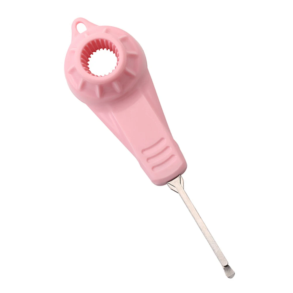 

1pc Magnetic Bottle Opener Space-Saving Household Lid Lifter For Drink Soda Jelly Yogurt Box Portable Kitchen Gadget