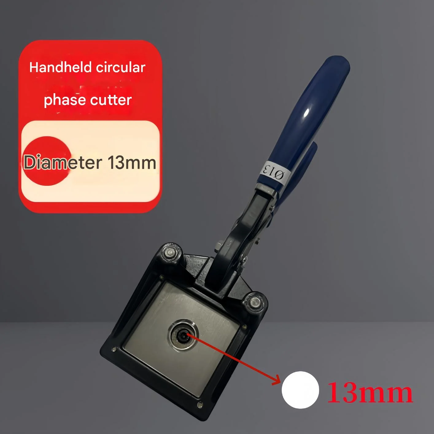 Handmatige ronde stansmachine 10mm-50mm, foto-snijder, stans voor papier, visitekaartjes, knutselwerk, doe-het-zelf projecten