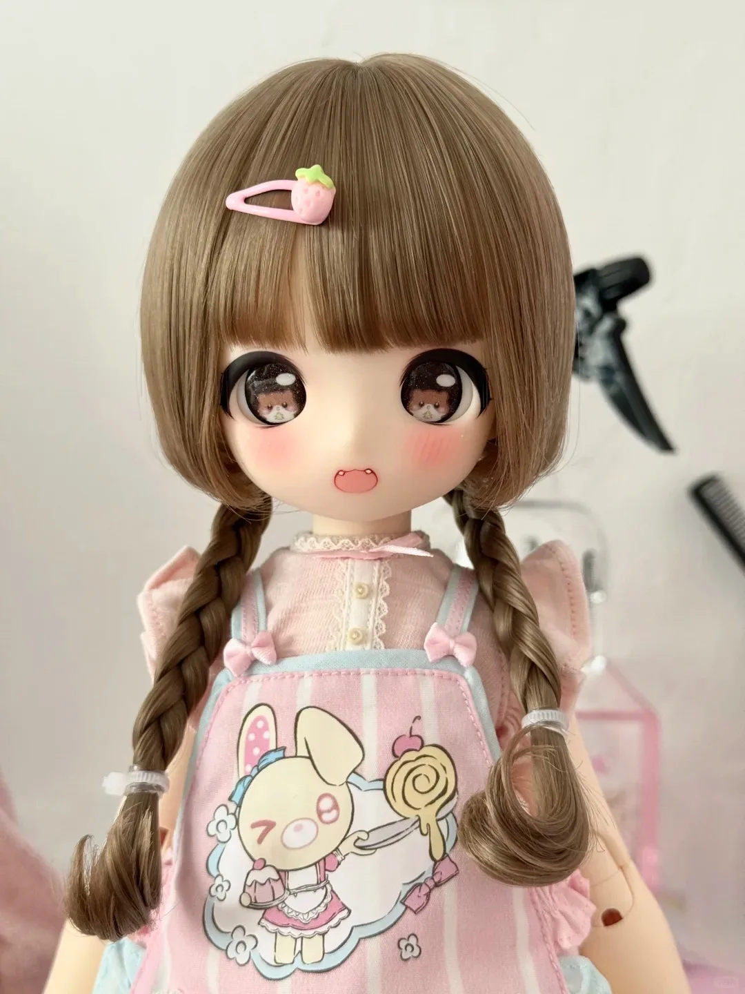 1/6-Xiongdan BJD Doll Large Head Series Resin Material DIY Makeup Model Toy with Multiple Combinations