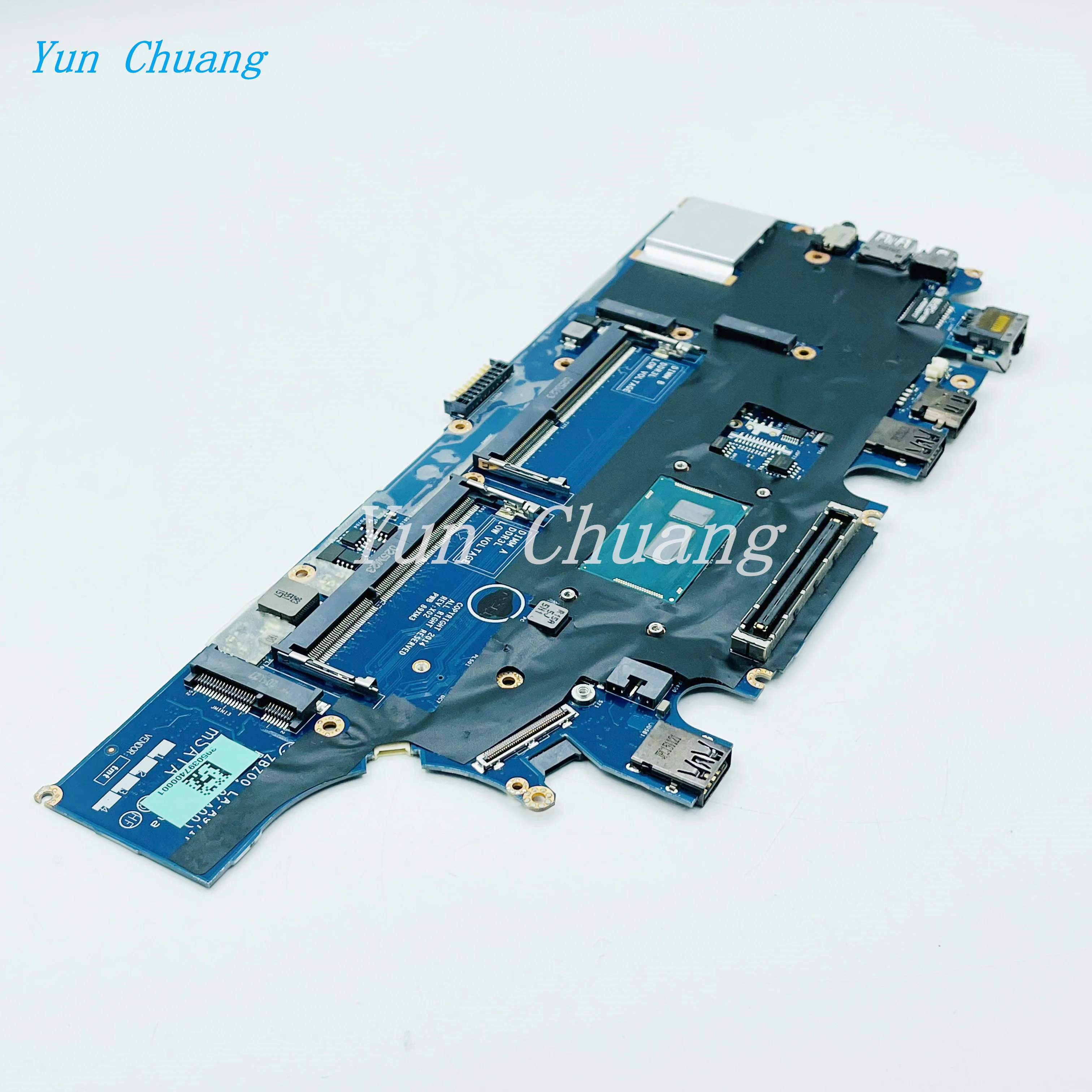 Imagem -06 - Zbz00 La-a971p para Latitude Ddr3l Cn0vn7np Cn-0tphc4 0tphc4 com I75600u E7250 Laptop Motherboard Cpu Mainboard 100 Testado ok