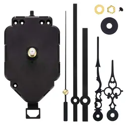 Quartz Pendulum Clock Movement Mechanism DIY Replacement Kits with 2Sets Hand