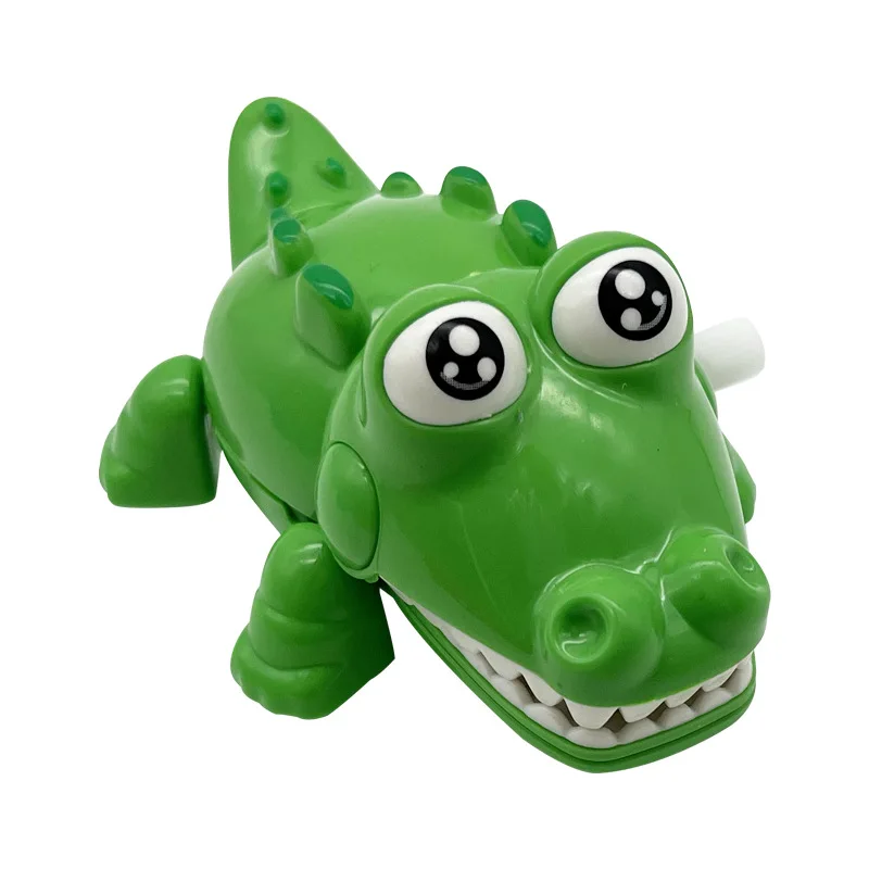 창의적인 귀여운 시계 태엽 악어 작은 장난감, 노벨티 재미있는 만화 태엽 동물 장난감, 어린이 즐거운 휴일 생일 선물, 1 개