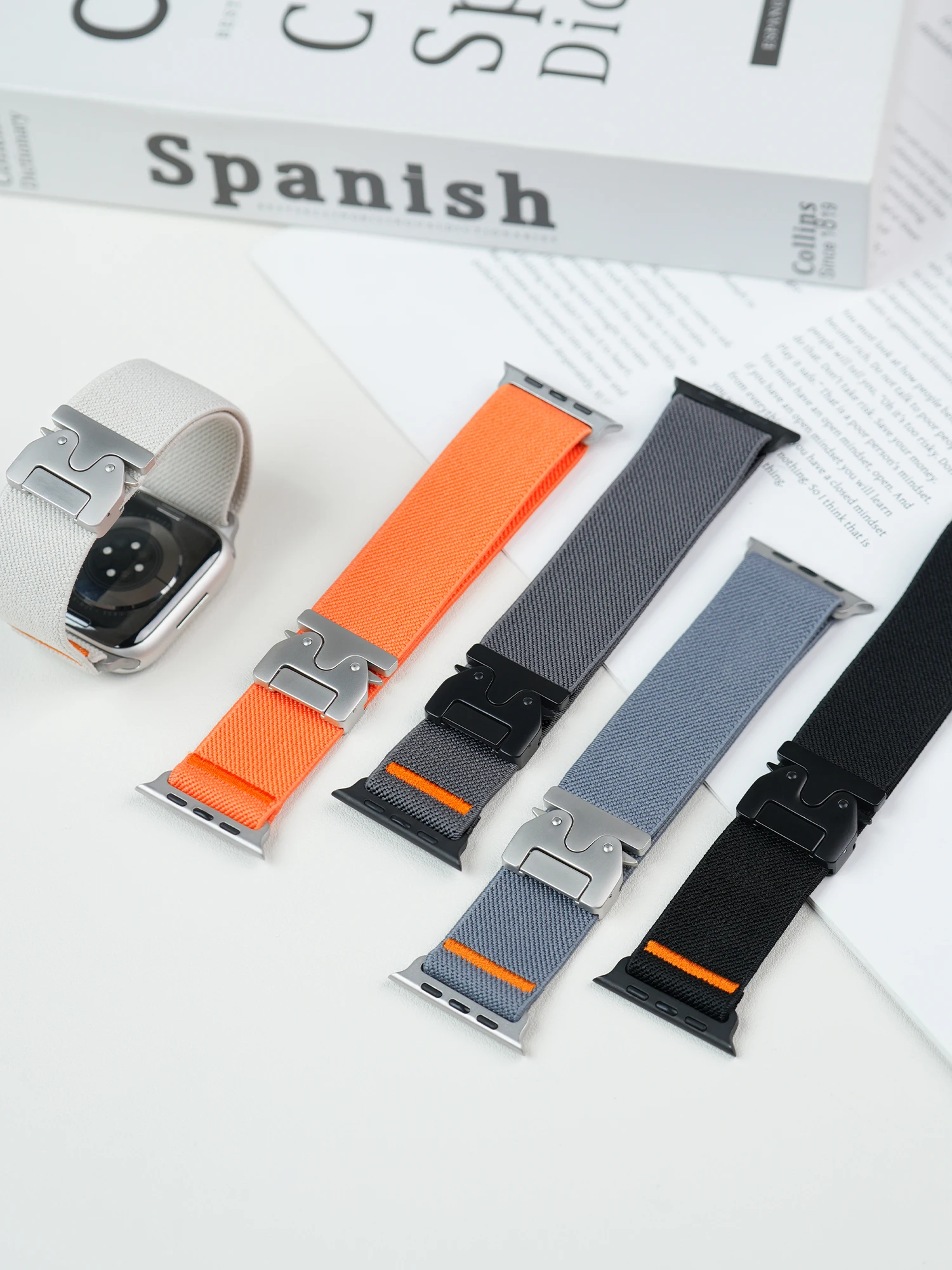 

Parachute Strap For Apple Watch Ultra 3 2 Band 49mm 46mm 44mm 42mm 40mm 45mm 41mm Correa Bracelet IWatch Series 11 10 9 8 7 6 SE