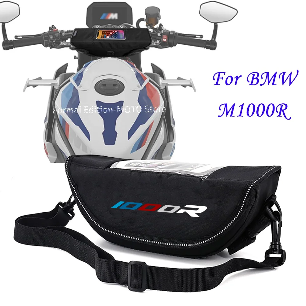 

For BMW M 1000R M1000R 2023 Motorcycle Waterproof and Dustproof Handlebar Storage Bag