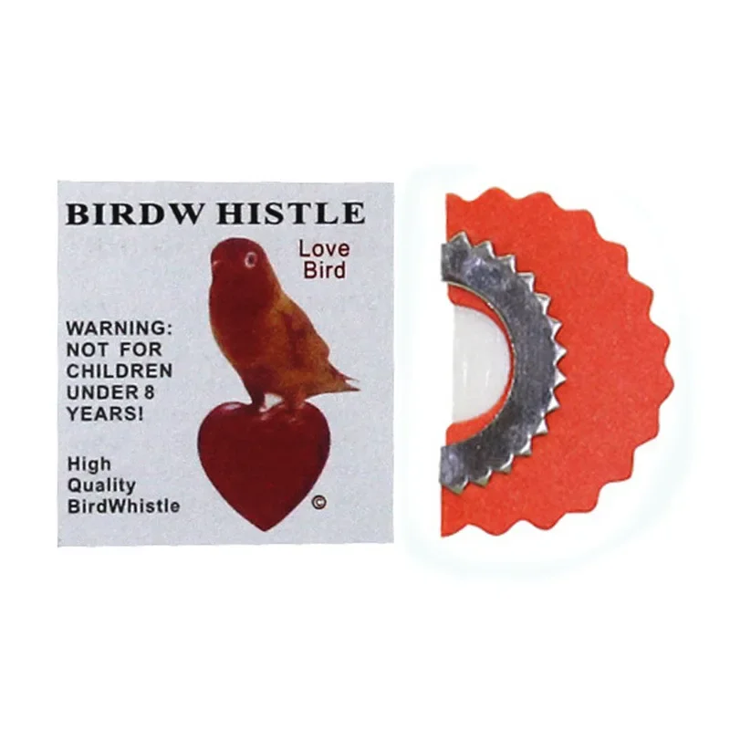 1pc fischietto per uccelli che si adatta all'interno della bocca Hiden Magic Tweeting Noisemaker Toy Tricks Gag Bird Caller forniture per l'addestramento degli uccelli