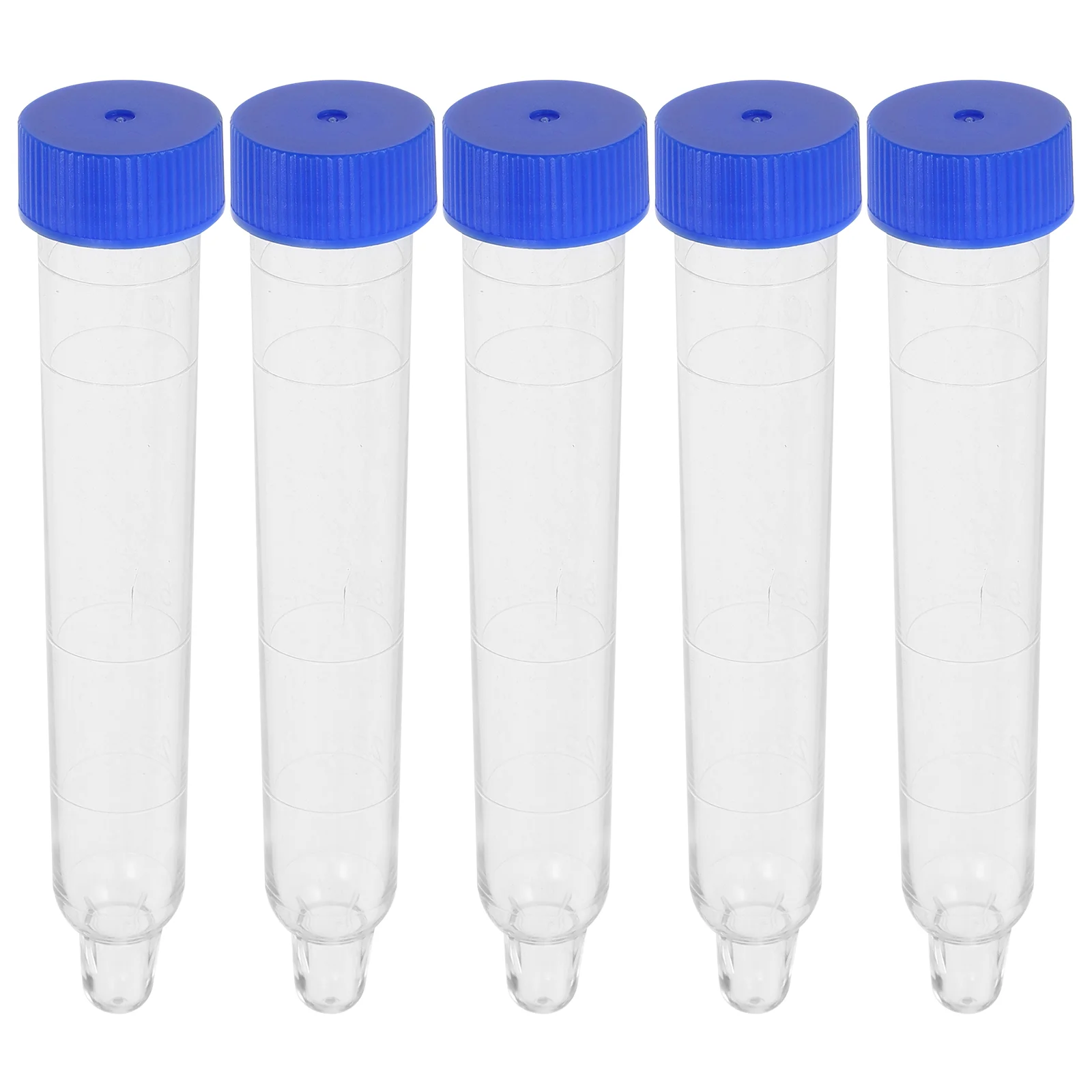 

50 Pcs Test Tube Urine Tubes Sample Collection Cups Centrifuge Testing Plastic for