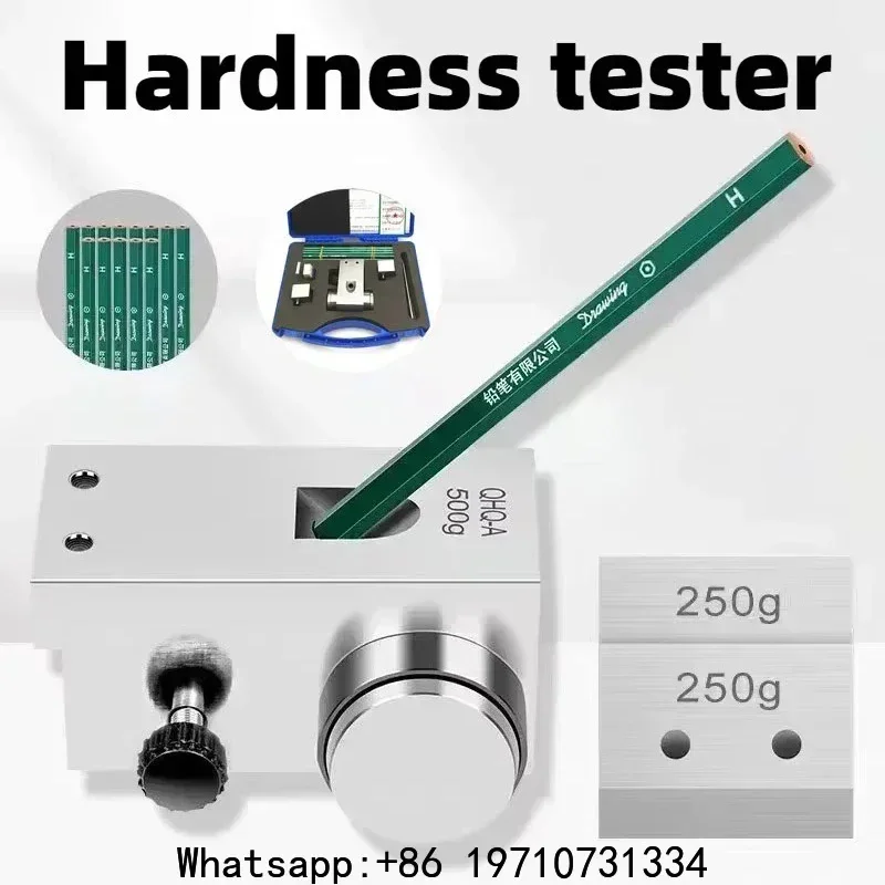 Portable Pencil Hardness Tester Professional Durometer Metal Scratch Hardness Tester Painting Thickness Testers Measuring Device
