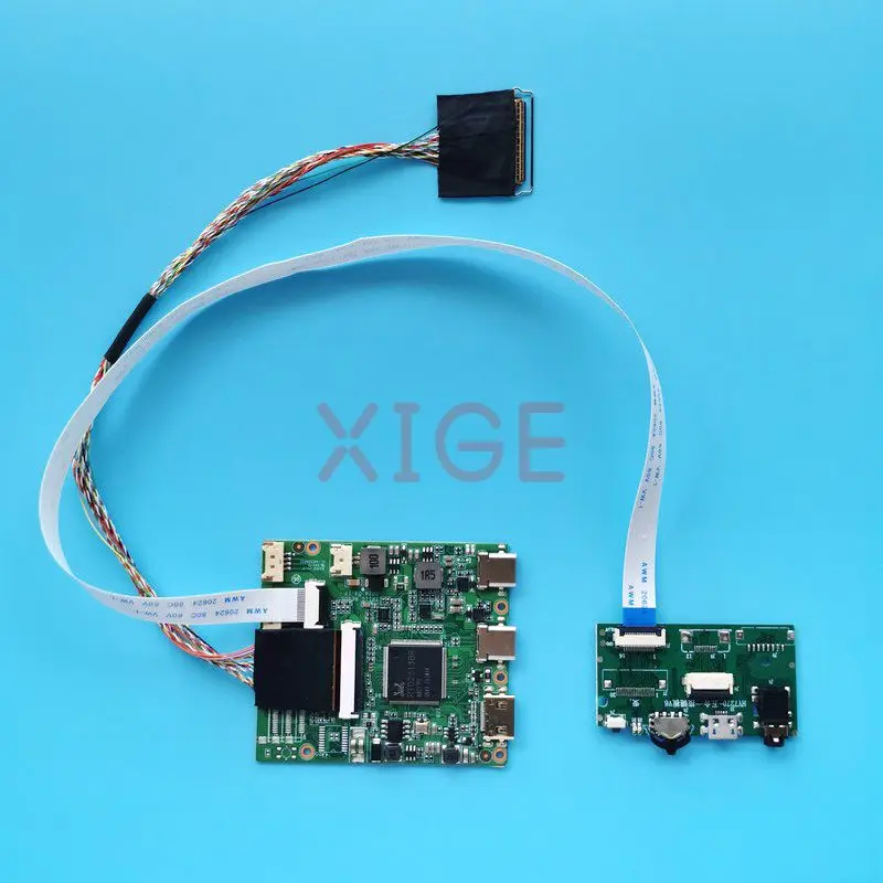

For B101EW05 V.0/V.1/V.3 V0/V1/V3 1280*800 Laptop Display LVDS 40 Pin Controller Driver Board Mini-HDMI TYPE-C Micro USB DIY Kit
