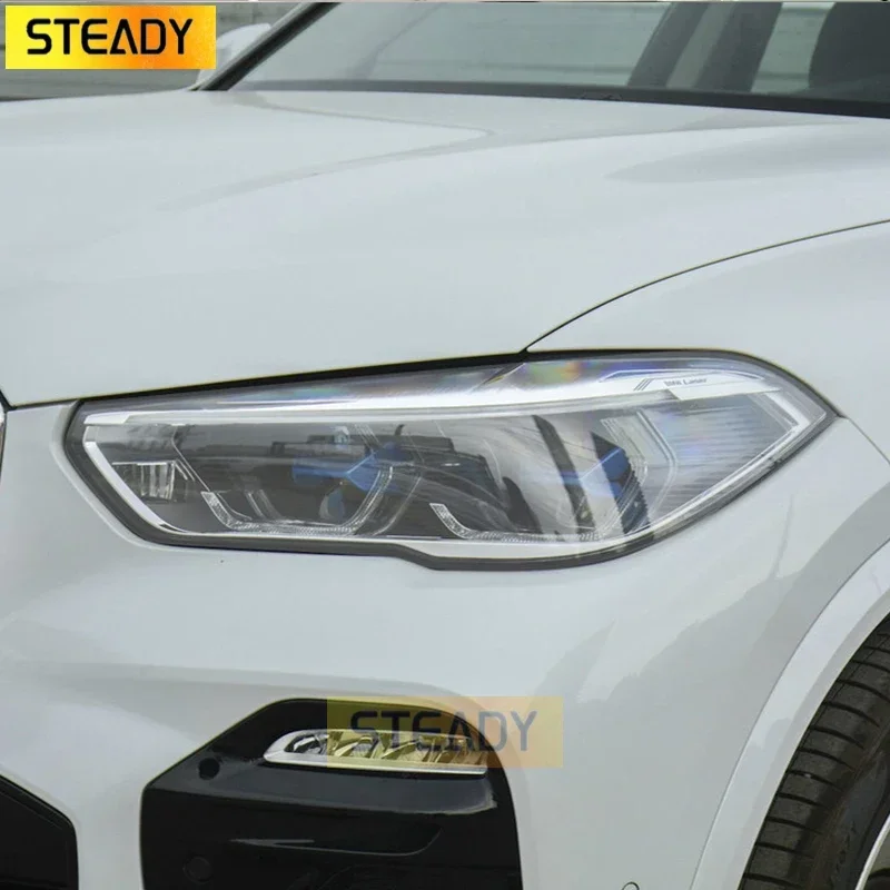 

Car Front Light Transparent TPU Sticker Headlight Protective Film For BMW X5 F15 G05 X3 F25 G01 F26 X6 F16 G06 G02 G07 F48 F39