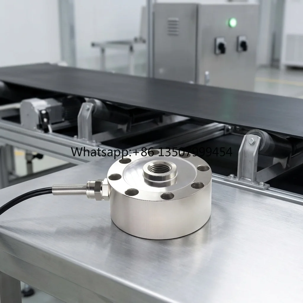 

High Precision Spoke Type Load Cell 1/2 /3/5/8 Ton Alloy Steel 0.05% Accuracy 0.03% Repeatability for Belt Scale