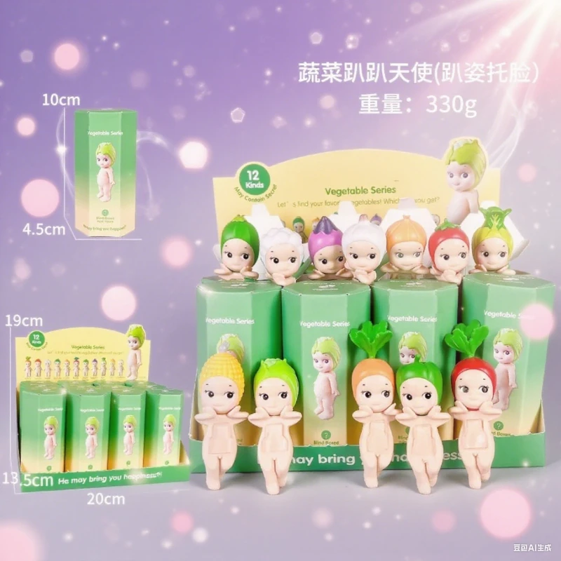 

Слепая коробка Hot Angel 2025 года, аниме-фигурки серии Plant, украшение для рабочего стола автомобиля, мини-фигурка, подарки на день рождения, загадочная коробка