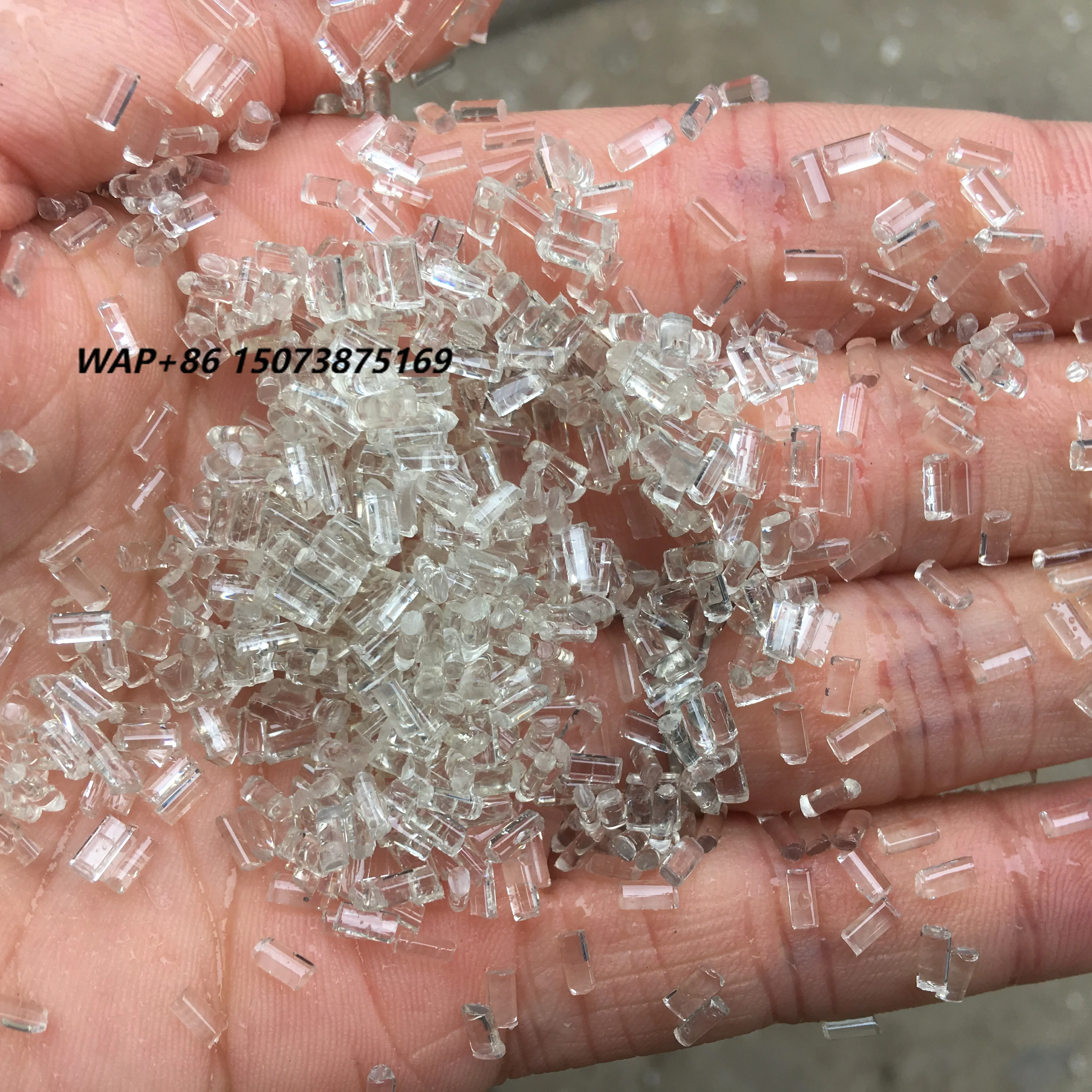 500kg/h PET Flakes Plastic Scrap Recycling Machine