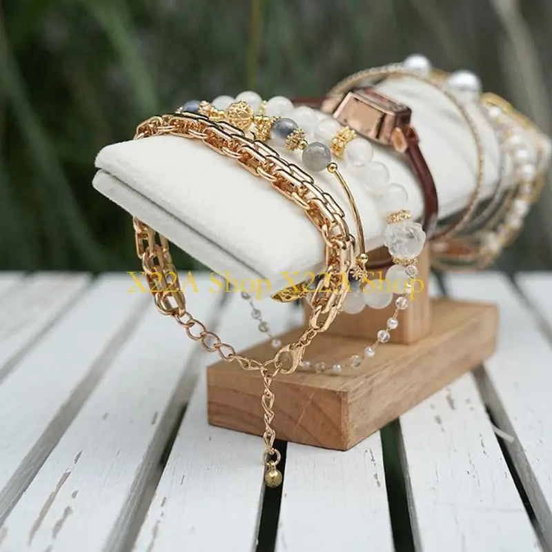 

Unique Practical Sturdy and Lint Materials Bracelet Holder Portable or Showcasing Jewelry In Stores or Household Use