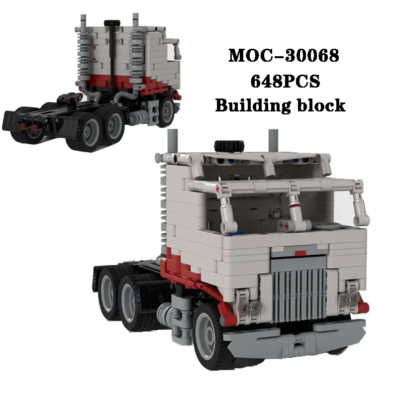 

Building Block MOC-30068 Engineering Truck High difficulty Assembly 648PCS Part Model Adult and Children's Birthday Toy Gift