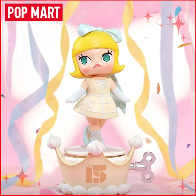 POPMART Świętuje Ten Moment: Figurki z Serii z Okazji 15-lecia, Blind Boxy, Modne Zabawki, Prezenty