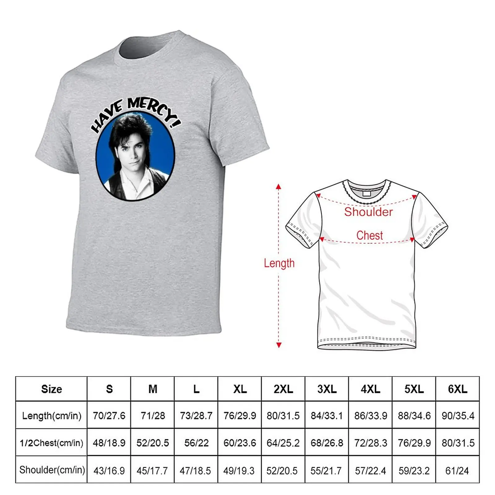 Uncle Jessie - Have Mercy! T-Shirt kawaii clothes quick-drying customs design your own boys whites men clothes