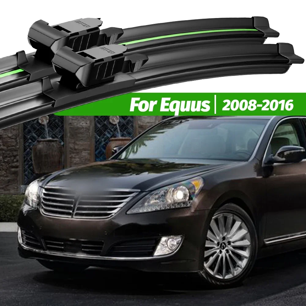 

For Hyundai Equus 2008-2016 2pcs Front Windshield Wiper Blades 2009 2010 2011 2012 2013 2014 2015 Windscreen Window Accessories