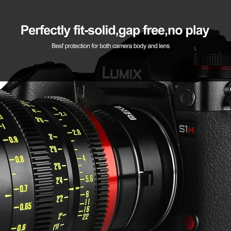MEKE EF-L PL-E PL-L PL-RF Cine Lens Adapter Manual Focus Converter