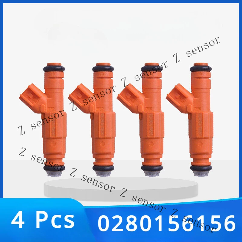 

Z+ 4 Pcs New Fuel Injectors 0280156156 For 2004-2005 Mazda 3 S Sedan 4-Door 2.3L*