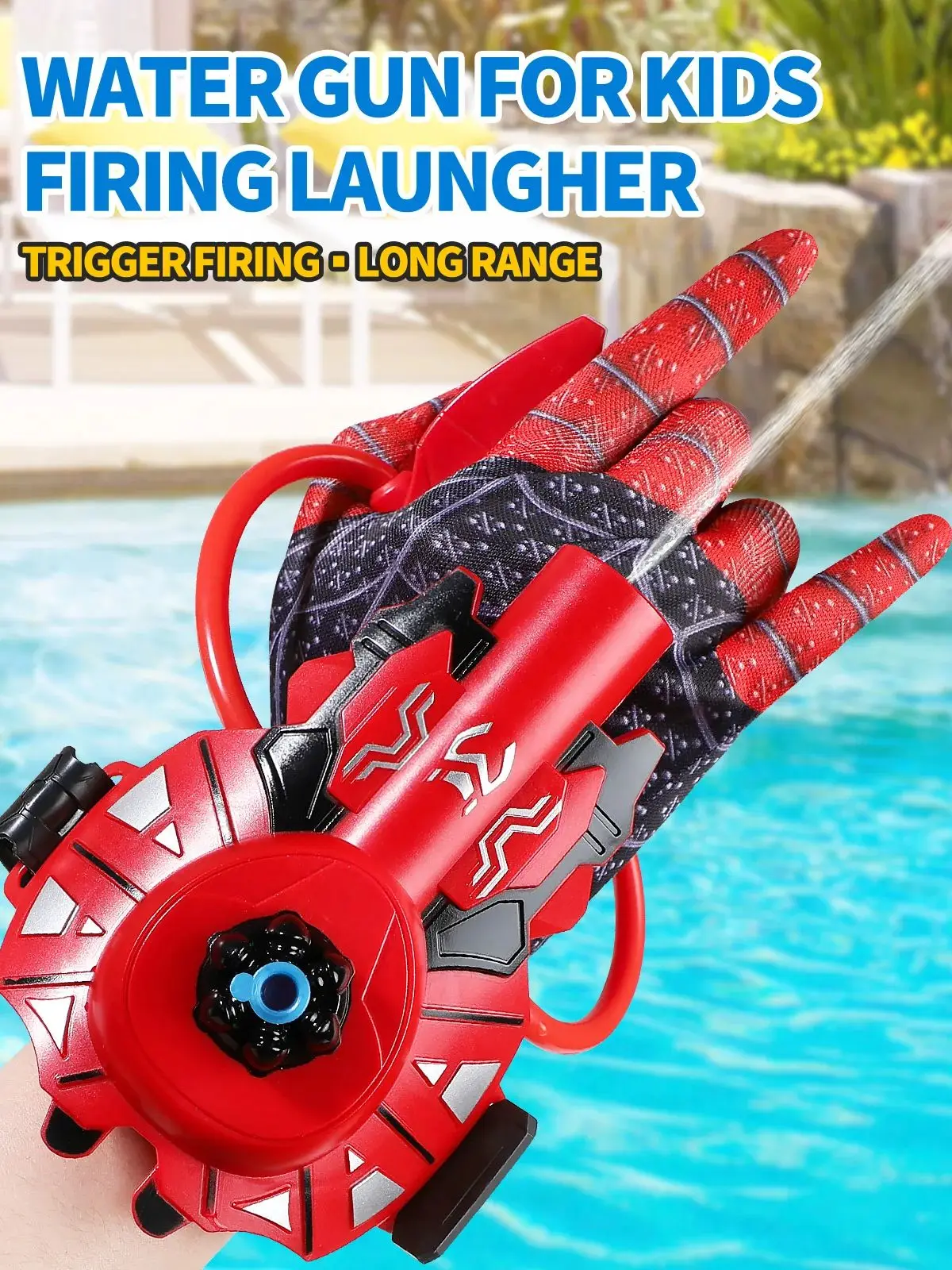 Kinder-Spinnen-Wasserpistole |     Outdoor Strand- & Pool-Party Wasserspielzeug |     Ideales Geschenk für Feiertage/Geburtstage