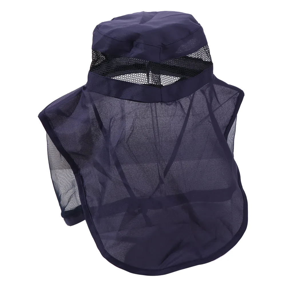 Casual Foldable Bee Mosquito Hat Insect Proof Face Covering Net Cover Fisherman Hat Sun Hat Mesh Mask Sun Protection Hat Outdoor