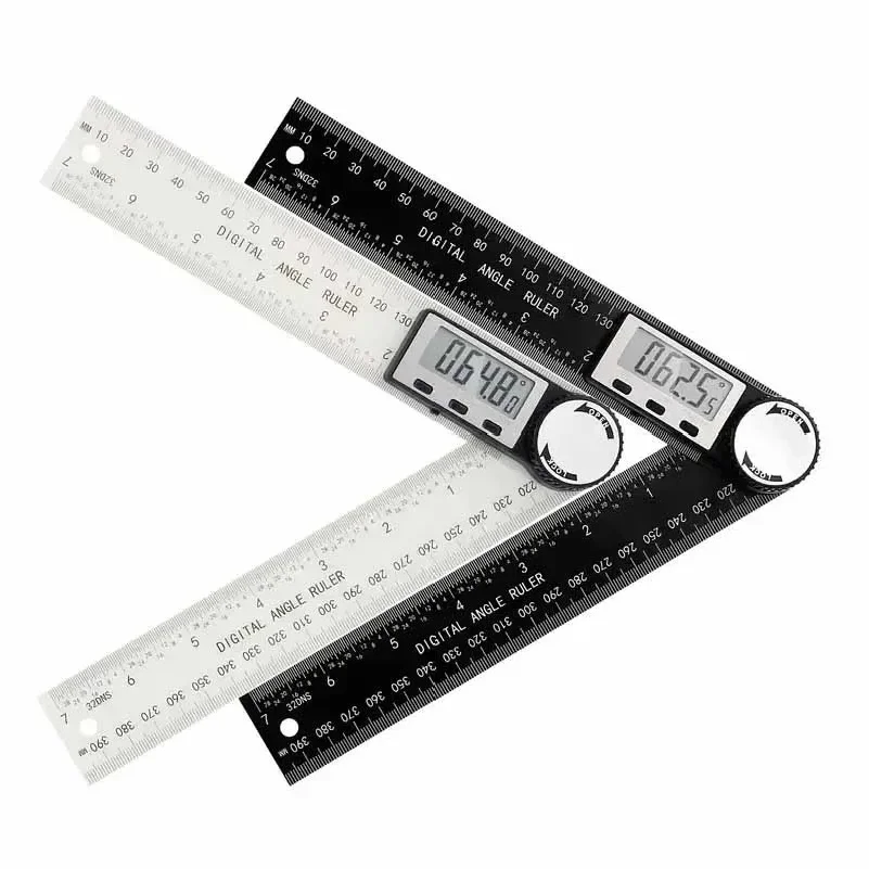

1 PC 2 in 1 Digital Angle Detector Scale Suitable for Woodworking Measurement Tools High Accuracy Mutifunction Tools