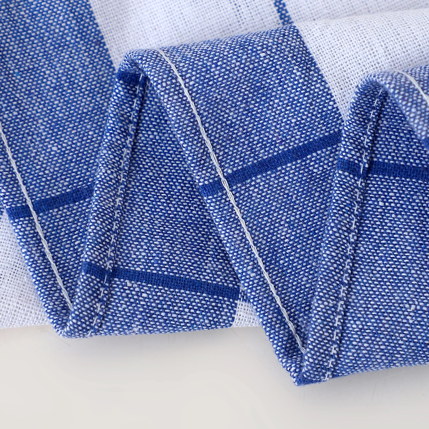 Large Plaid Kitchen Dish Towels Absorbent Dishcloths Super Soft and Reusable Tea Towels Quick Drying Dish Cloths 15 X 23 Inches