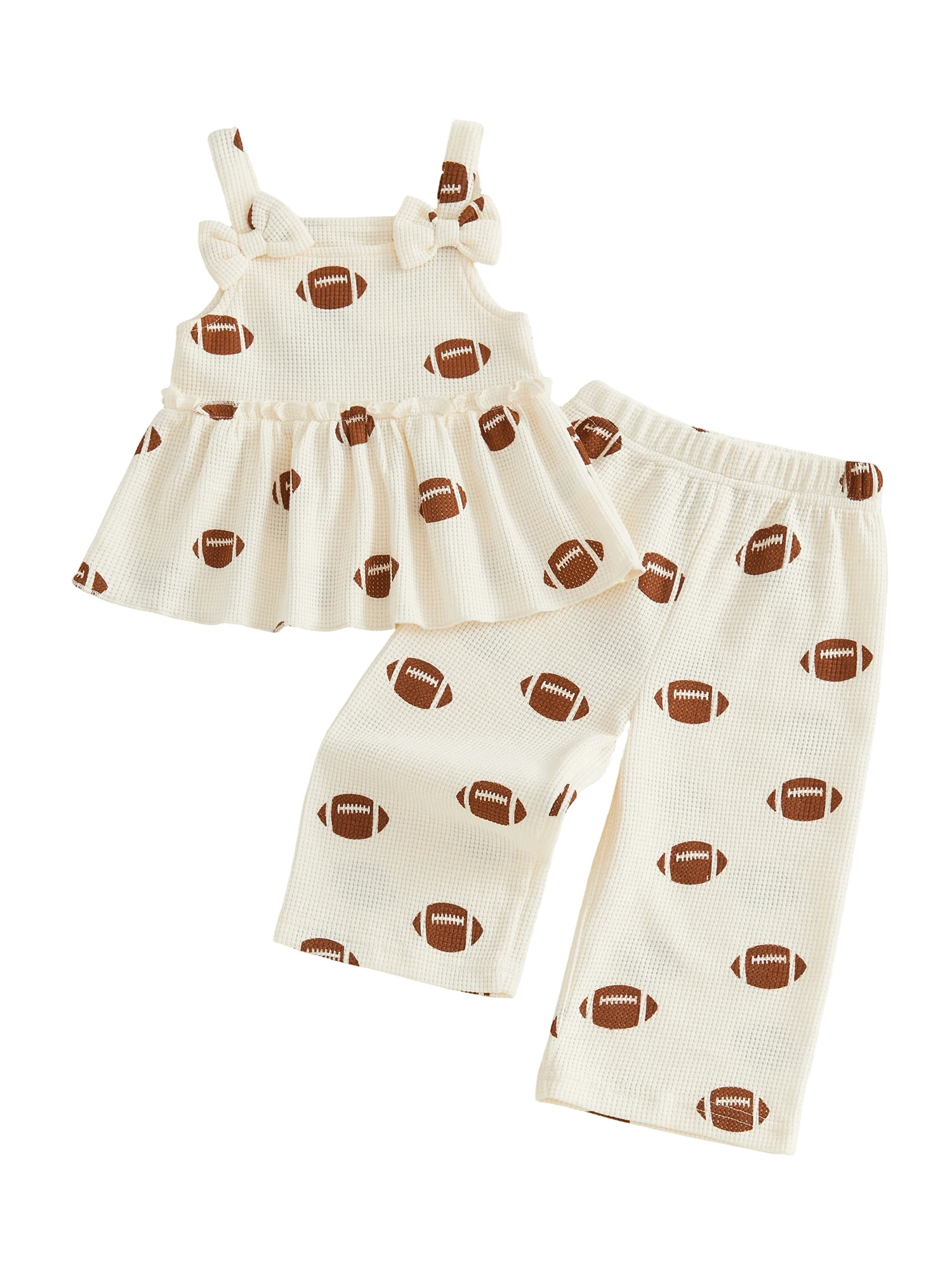 

Adorable Baby Girl Floral Ruffle Sleeve Romper and Bow Headband 2Pcs Outfit Set for Summer Beach Vacation