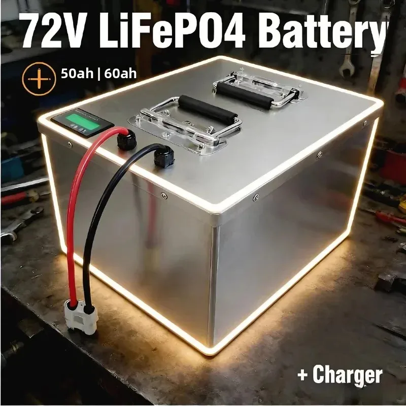 72V 50Ah 50A 60Ah 60 Ah 60A lithium lifepo4 rechargeable battery pack 3000W 5000W 6000W 8000W for Vehicles golf cartGolf Carts: